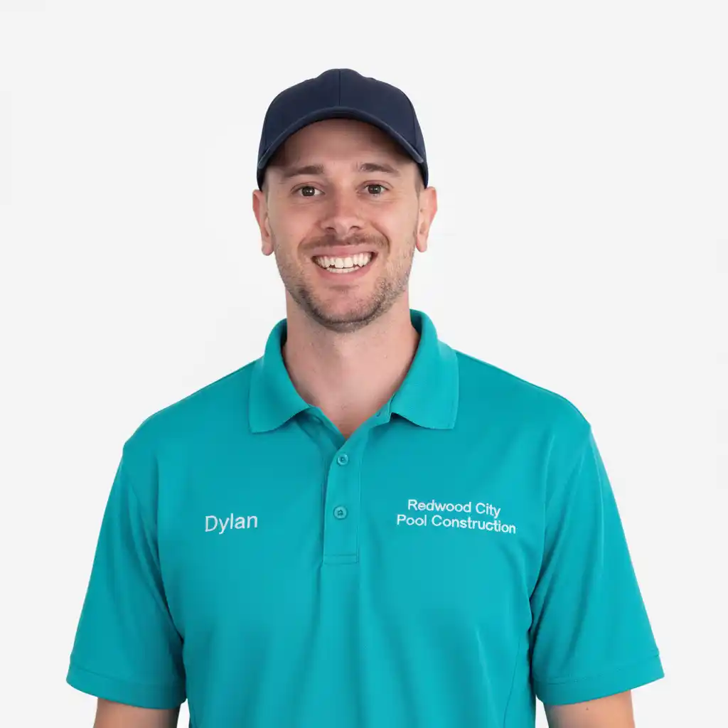 Dylan Carter, owner of Redwood City Pool Construction